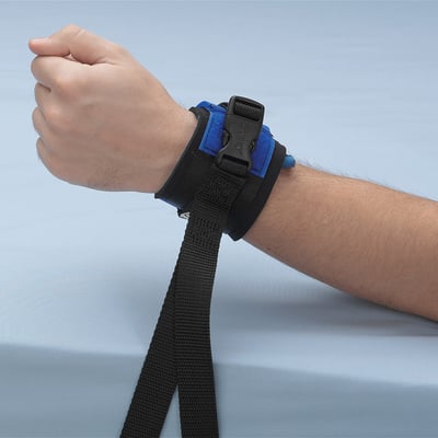 Twice-As-Tough Double Strap Restraint Cuffs - D-Ring - 2790