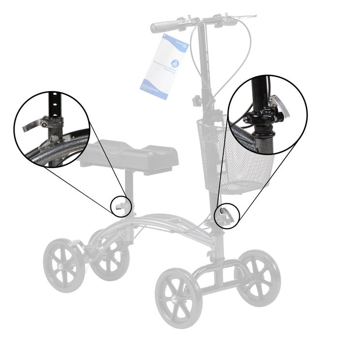 Dynarex Knee Walker Lever case of 2