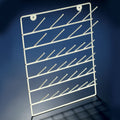 Globe Scientific Drying Rack with Stand, 32 place, Epoxy Coated Steel - GS-RWK070FS