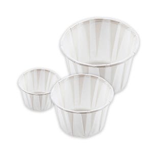 Dynarex Paper Souffle Cups case of 20 Quantity per box: 250