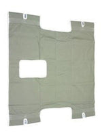 Standard seat/back sling w/commode opening-Nylon 350 weight capacity (E0621) - 39.5"*26.5" | PA-30133