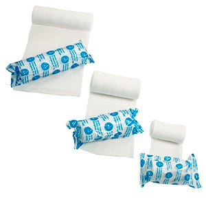 Dynarex Stretch Gauze Bandages - Individually Wrapped case of 500