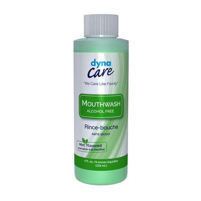 Dynarex Mouthwash - Mint Flavored 4 Fl. Oz case of 96