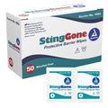 Dynarex StingGone Protective Barrier Wipes case of 20 Quantity per box: 50