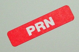 capsa Select Series - Time Bar Label - PRN - Roll Of 500