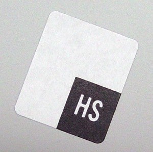 capsa E-Z Pak 30 Time Bar Label - HS - Roll Of 500
