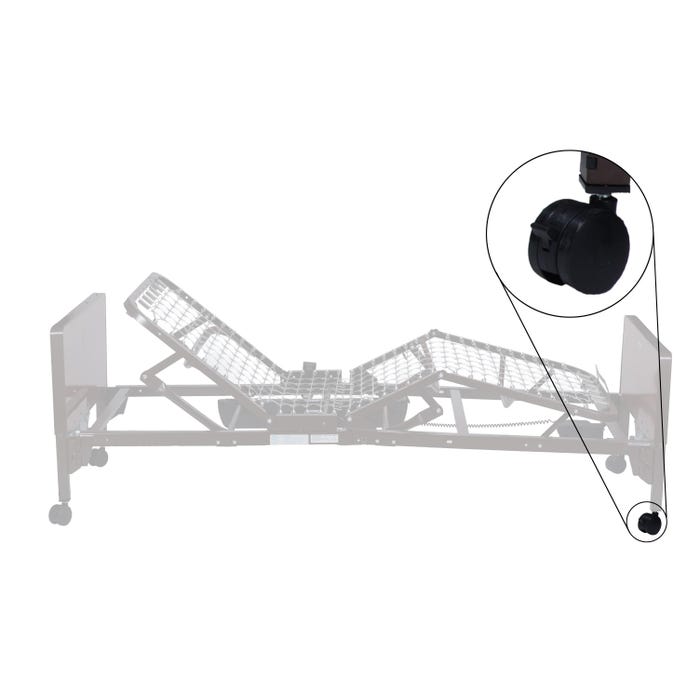 Dynarex Homecare Bed Locking Casters