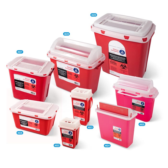 Dynarex Sharps Containers case of 20