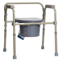 Dynarex Folding Bedside Commode case of 1