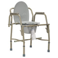 Dynarex Drop-Arm Folding Commode case of 1
