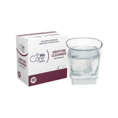 Dynarex Denture Cleanser Tablets case of 24 Quantity per box: 40