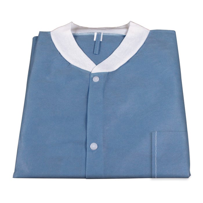 Dynarex Disposable Lab Jackets size medium case of 3 Quantity per box: 10
