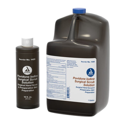 Dynarex Povidone Iodine Scrub Solutions case of 24