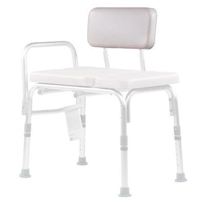 Dynarex Padded Tub Transfer Bench Seat/Back Rest Pad
